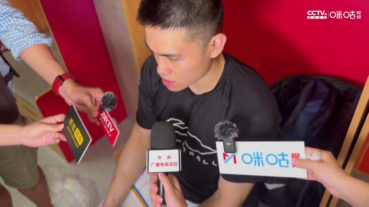 陈盈骏:总决赛拼的是谁更团结 谁心态更好 后面还要做到今天这样